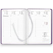 Picture of A6 DIARY DELUXE PURPLE WEEK TO VIEW 2024